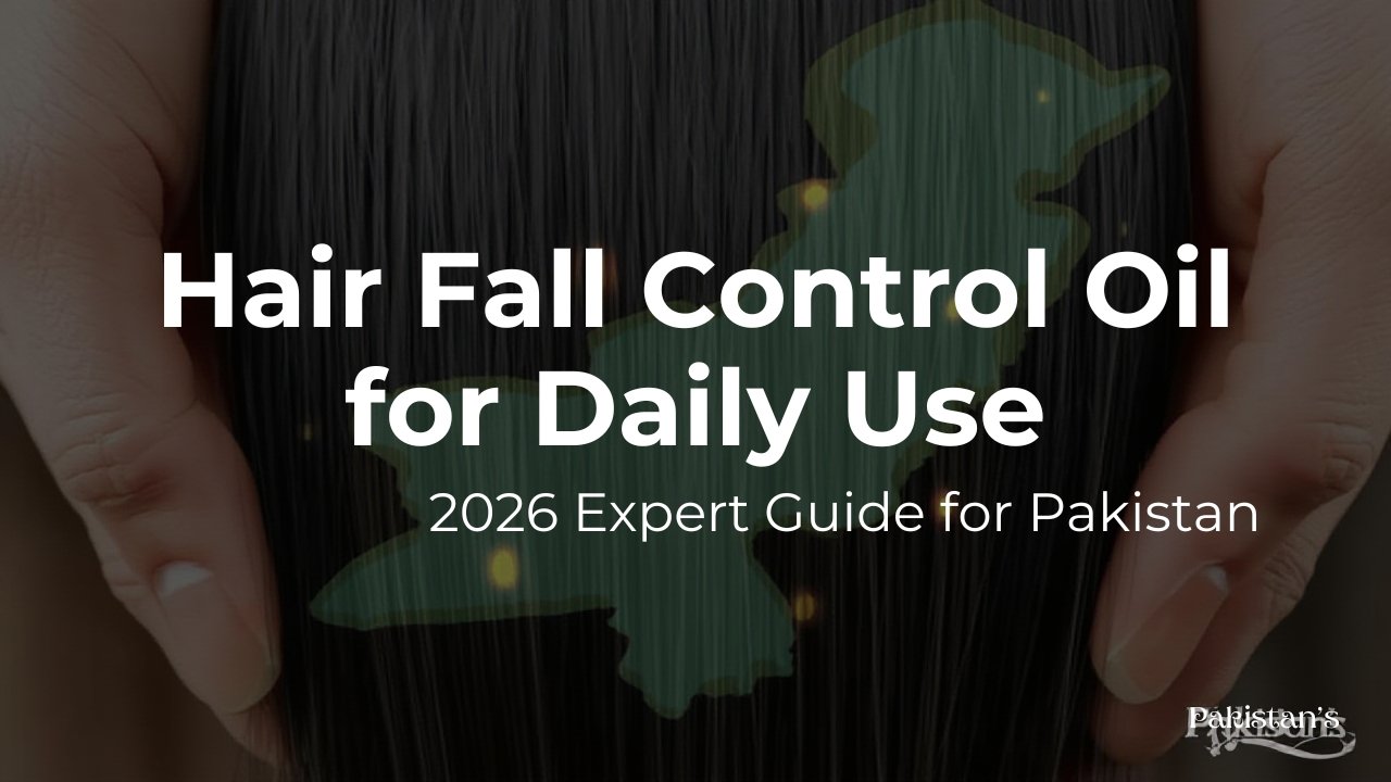 Hair fall control oil for daily use in Pakistan – Bio Herbixa Hair Fall Control Oil