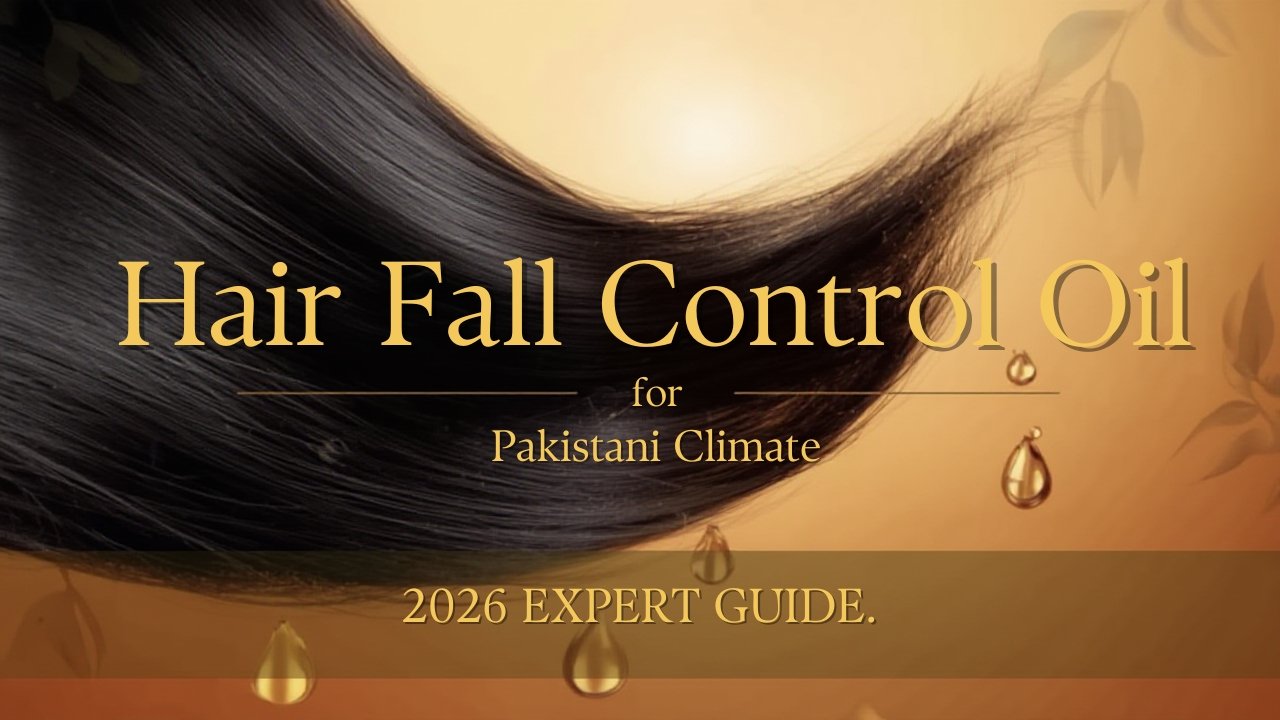 Hair fall control oil recommended for Pakistani climate – Bio Herbixa Hair Fall Control Oil