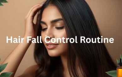 Hair fall control routine for Pakistani men and women using herbal oil for weak roots