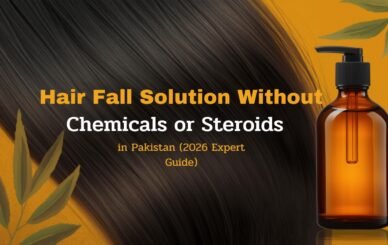 Hair fall solution without chemicals or steroids in Pakistan – Bio Herbixa Hair Fall Control Oil