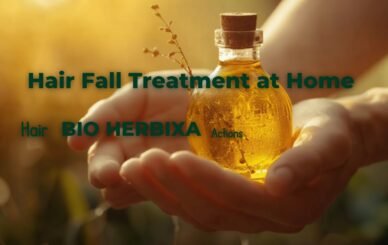 Hair fall treatment at home using herbal oils in Pakistan – Bio Herbixa Hair Fall Control Oil